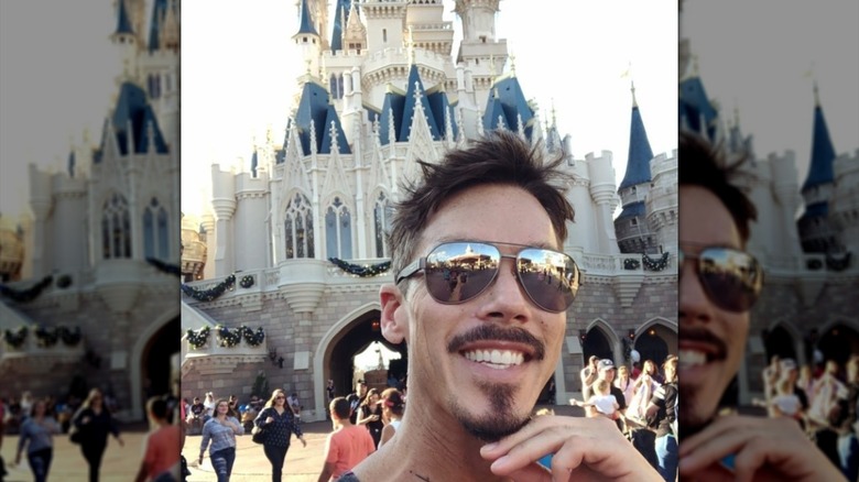 David Bromstad at Disneyworld