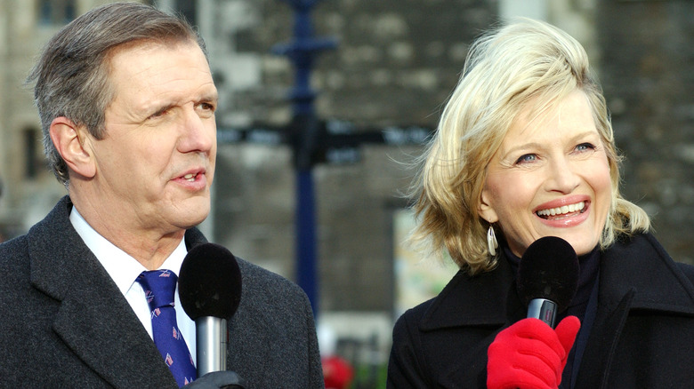 Charles Gibson and Diane Sawyer reporting