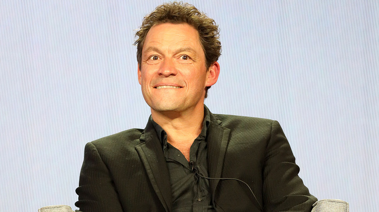 Dominic West speaking at TCAs