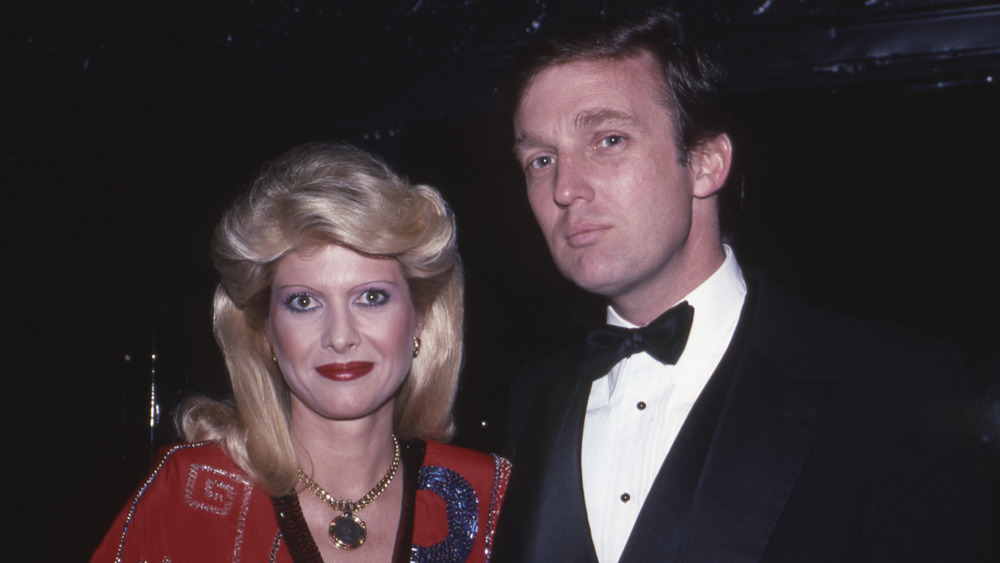 Ivana and Donald Trump in New York City in 1982