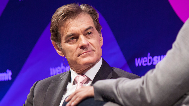 Dr. Oz at a conference