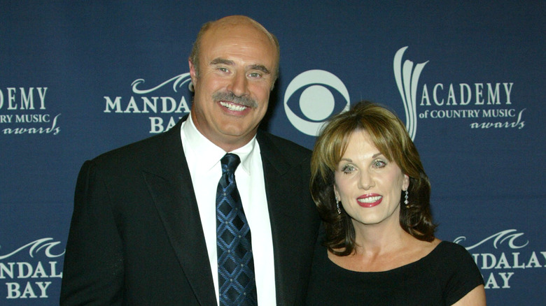 Dr. Phil and Robin McGraw at 2004 Academy of Country Music Awards