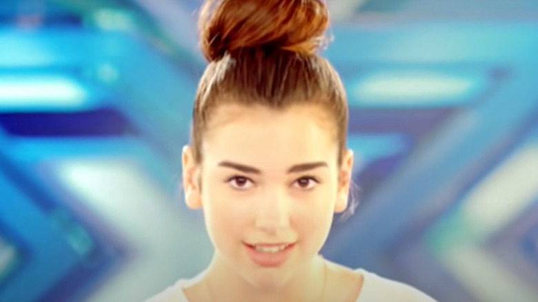 Dua Lipa in The X Factor advert