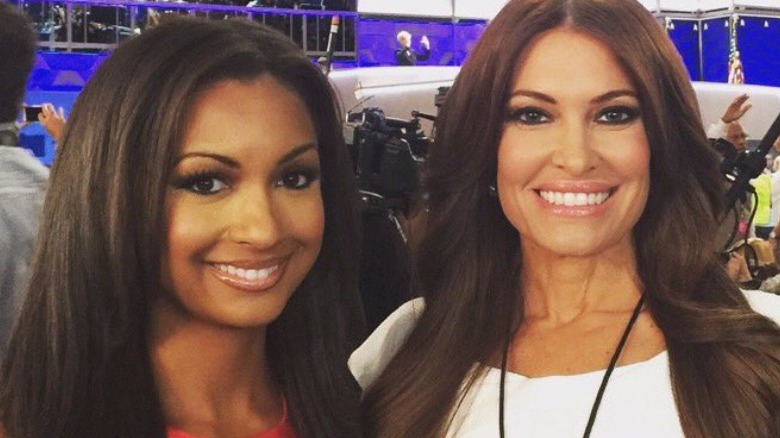 Eboni K. Williams and Kimberly Guilfoyle at 2016 GOP convention