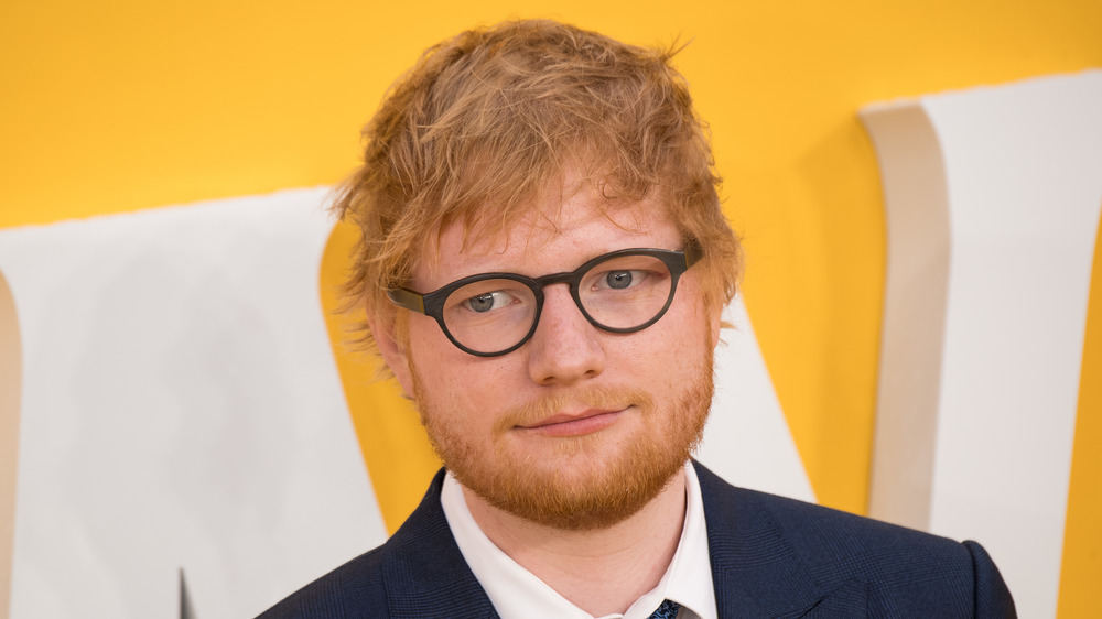 Ed Sheeran at the Yesterday premiere 