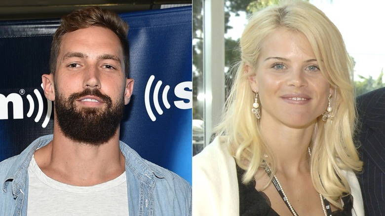 Split image of Jordan Cameron, Elin Nordegren smiling