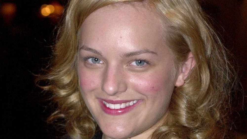 Elisabeth Moss smiles