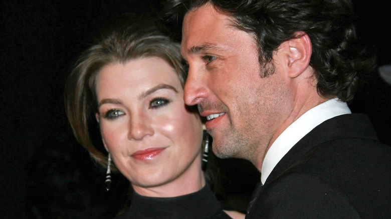 Ellen Pompeo and Patrick Dempsey side by side