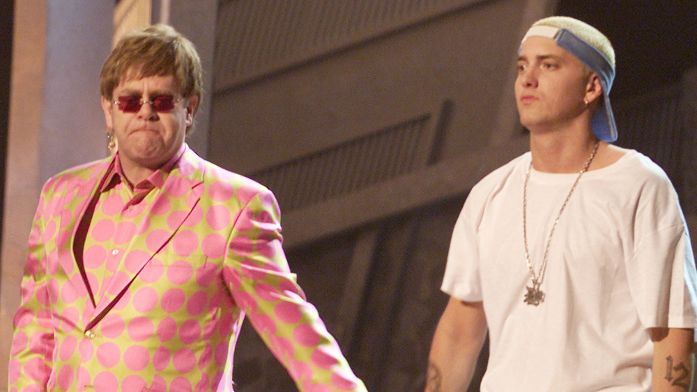 Elton John and Eminem Grammys