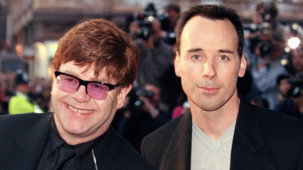 Elton John and David Furnish late '90s