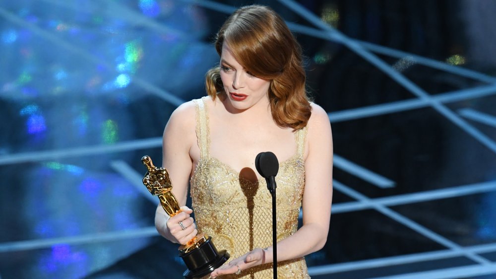 Emma Stone at the 2017 Academy Awards