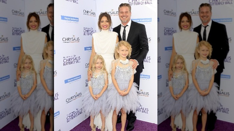 Eric Dane, Rebecca Gayheart and their two daughters