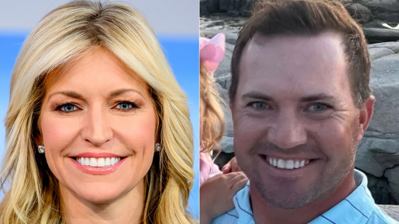 Split image of Ainsley Earhardt and Will Proctor