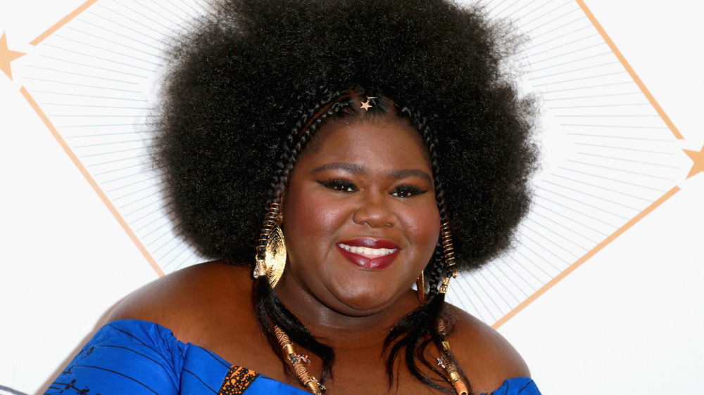 Gabourey Sidibe smiling