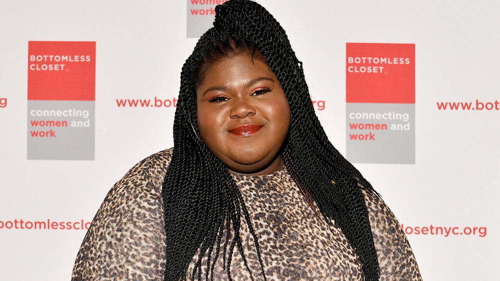 Gabourey Sidibe smiling