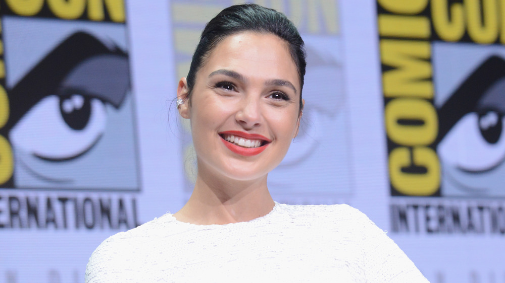 Gal Gadot smiling at Comic Con