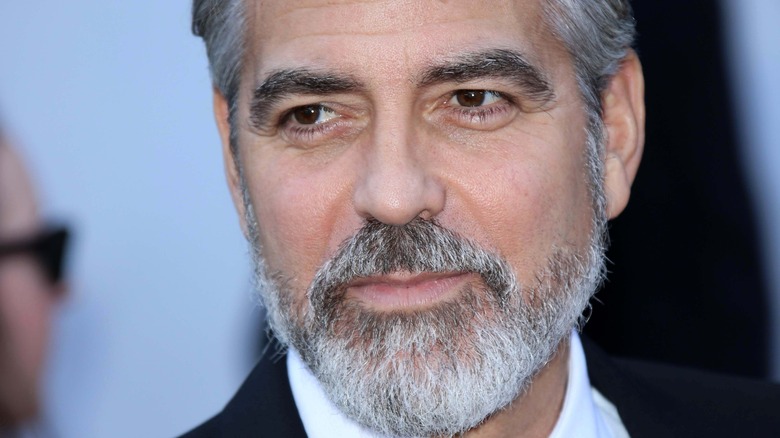 George Clooney on the red carpet