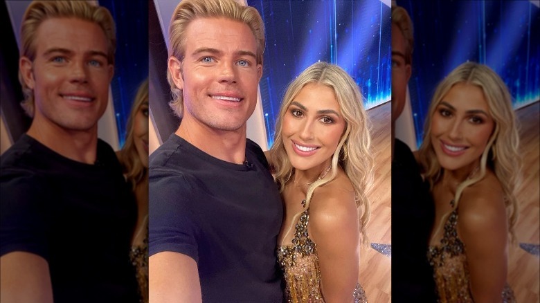 Trevor Donovan takes selfie with Emma Slater