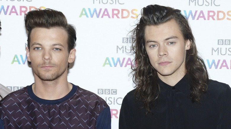 Louis Tomlinson and Harry Styles BBC Music Awards