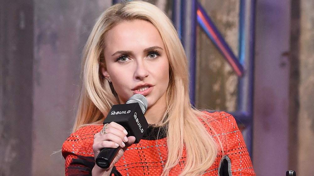 Hayden Panettiere speaking