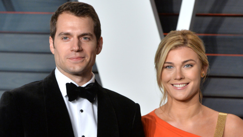 Henry Cavill and Tara King at an Oscars event