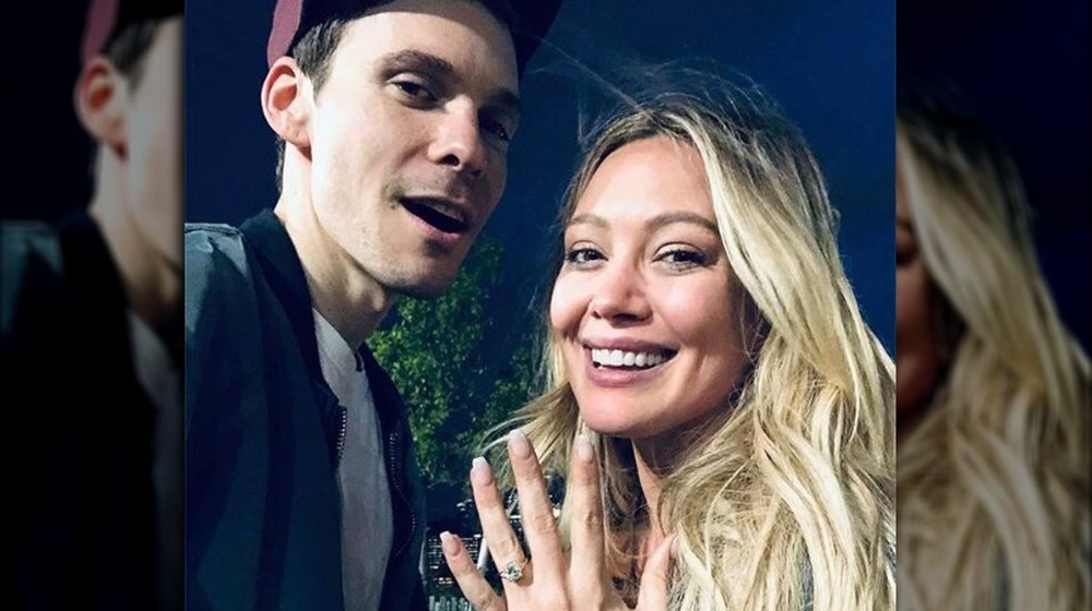 Matthew Koma and Hilary Duff selfie