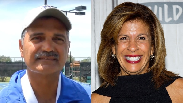 Burzis Kanga and Hoda Kotb