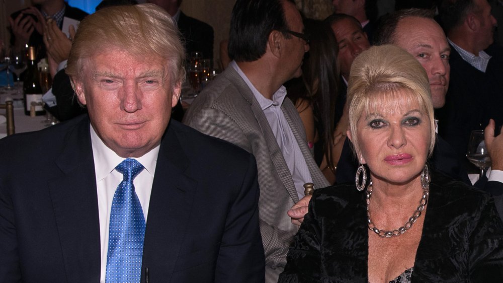 Donald and Ivana Trump at The Eric Trump 8th Annual Golf Tournament 