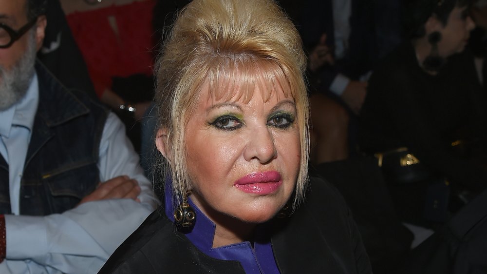 Ivana Trump at the Zang Toi Fashion Show during New York Fashion Week in 2017