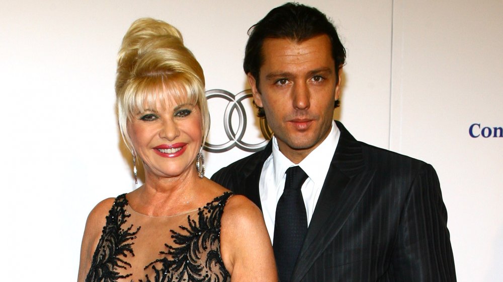 Ivana Trump and Rossano Rubicondi at the 2007 Angel Ball 