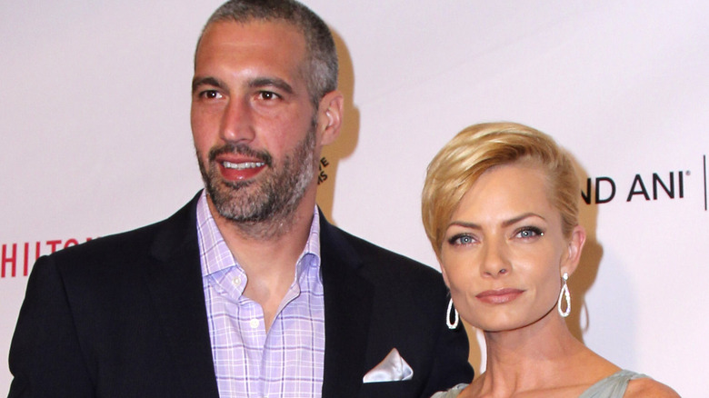 Hamzi Hijazi and Jaime Pressly on the red carpet