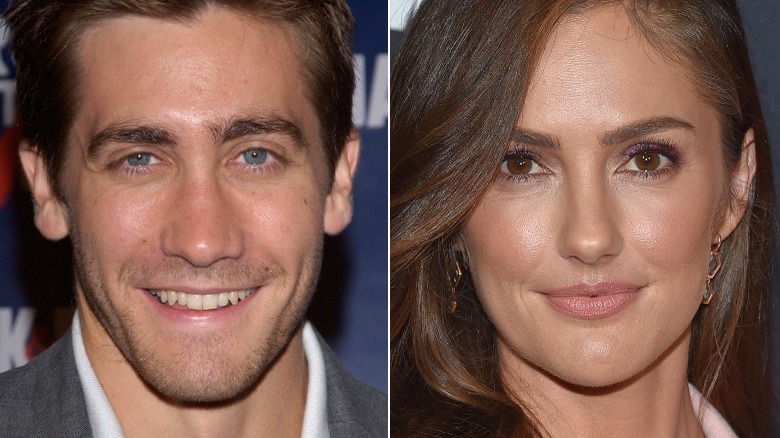 Jake Gyllenhaal and Minka Kelly split image