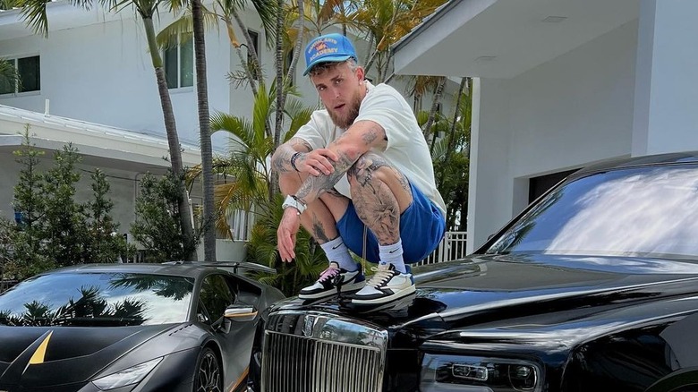 Jake Paul and his cars