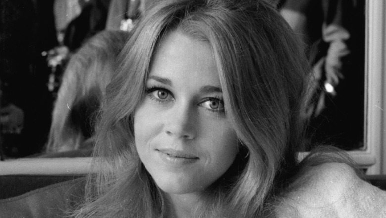 Jane Fonda posing in 1965