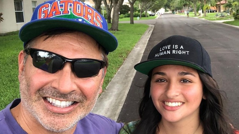 Greg Jennings and Jazz Jennings selfie