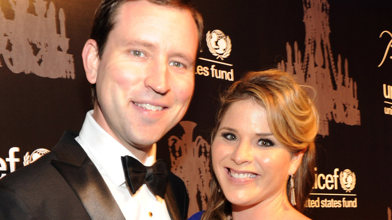 Jenna Bush poses with Henry Hager