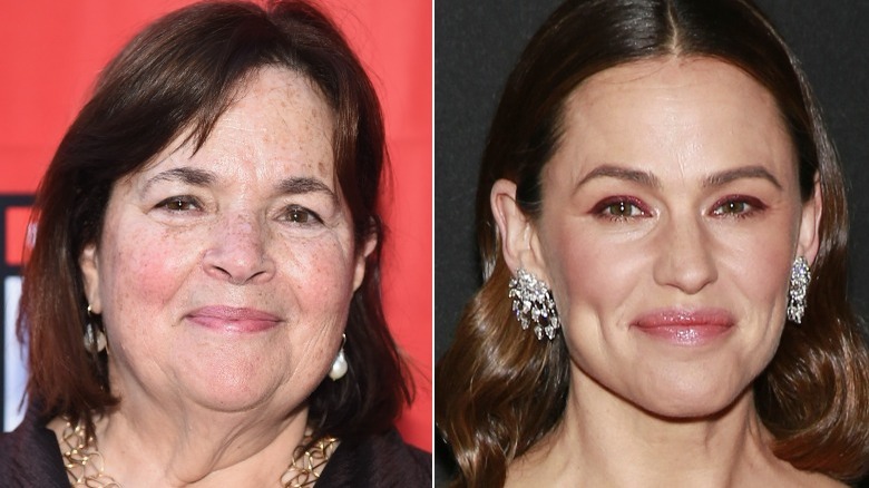 Ina Garten and Jennifer Garner smiling