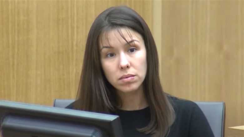 Jodi Arias looking ahead in court