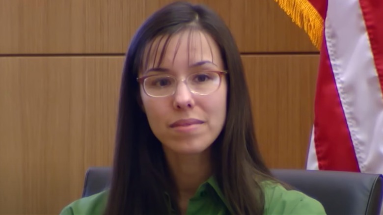 Jodi Arias looking ahead in court