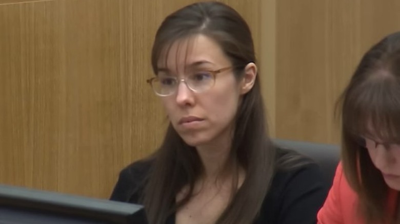 Jodi Arias looking ahead in court