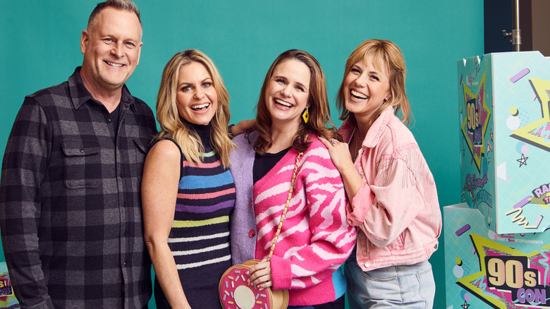 Dave Coulier, Candace Cameron Bure, Andrea Barber and Jodie Sweetin