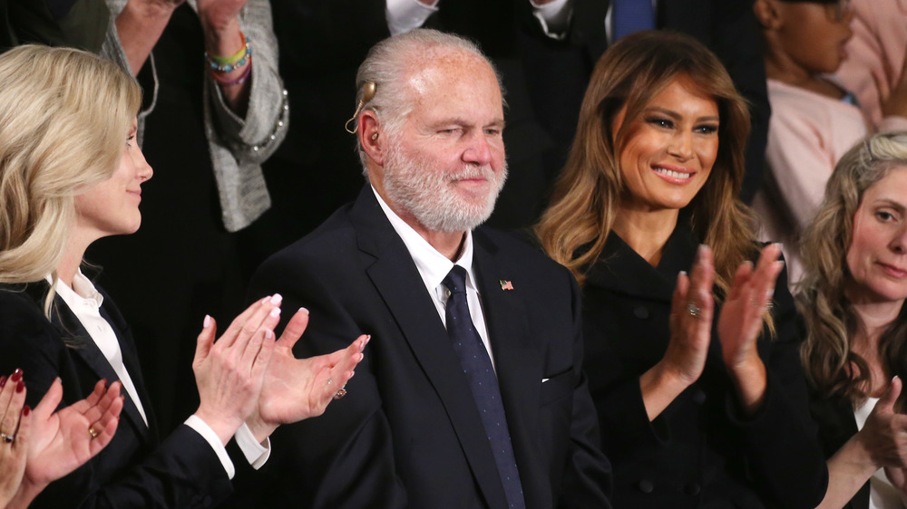 Rush Limbaugh receiving the Medal of Freedom