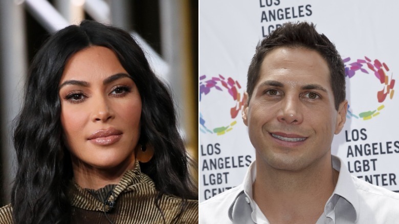 Kim Kardashian and Joe Francis