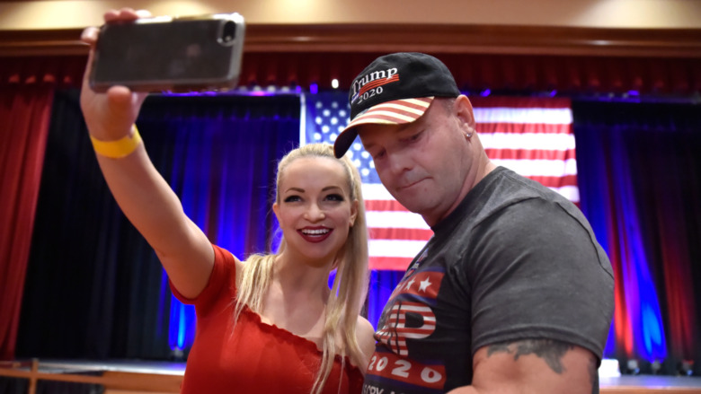 John Wayne Bobbitt attending Nevada Republican Party's election results watch party in 2018