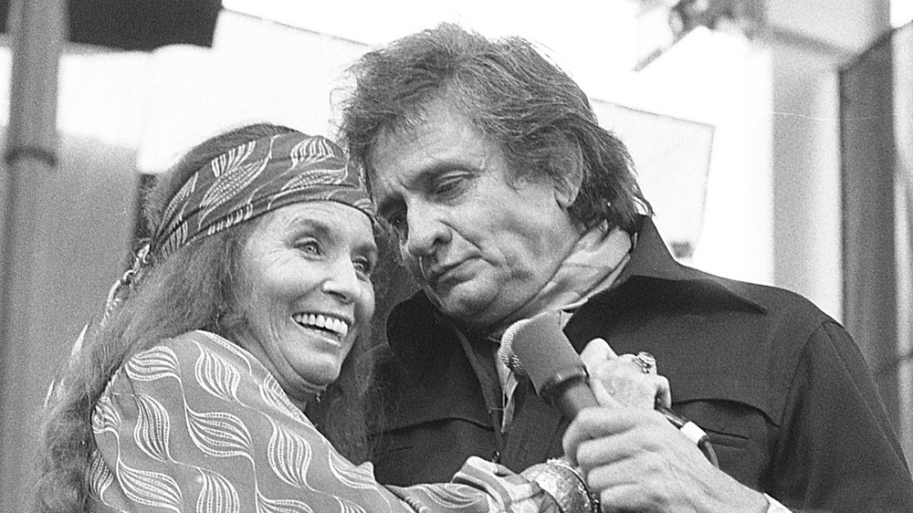 June Carter and Johnny Cash