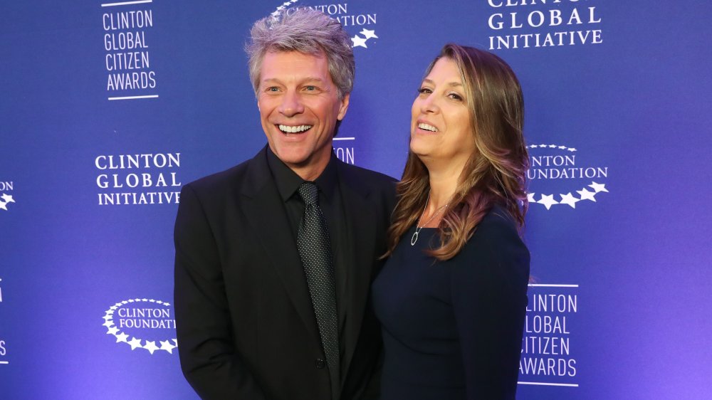 Jon Bon Jovi and Dorothea Hurley at Global Citizen Awards