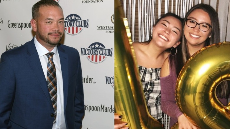 Jon Gosselin and his twins Mady and Cara Gosselin celebrate birthday