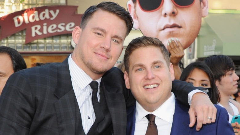 Channing Tatum, Jonah Hill smiling 