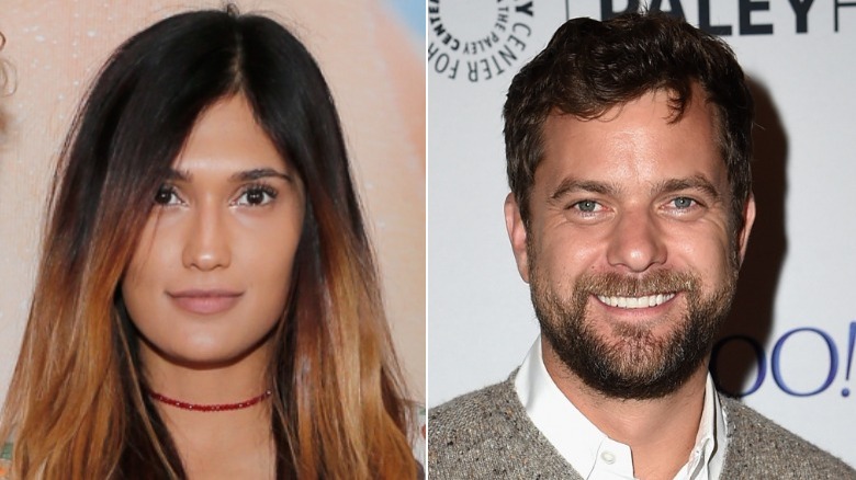 Shafia West and Joshua Jackson smiling