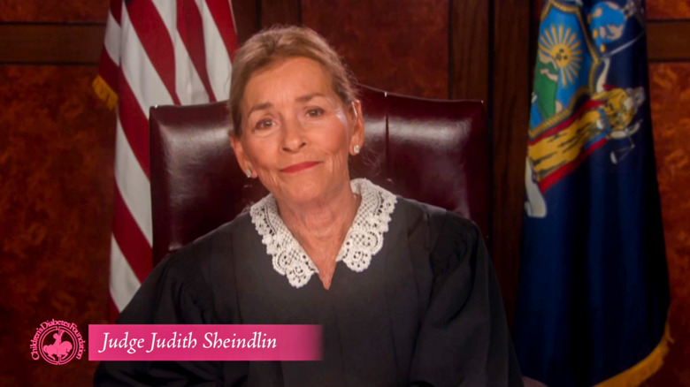 Judge Judy On The Bench